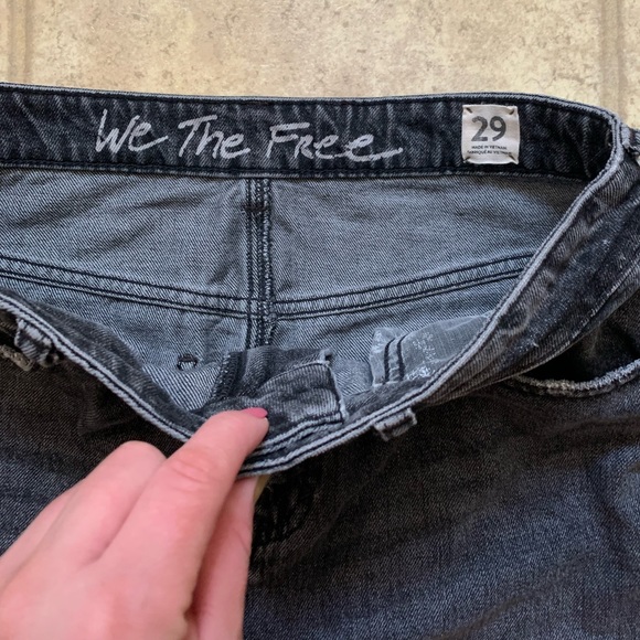 We the free Denim Mini Skirt - Picture 4 of 4